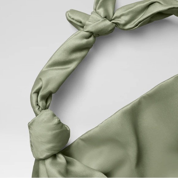 Crown affair knot bag green with samples - Picture 3 of 6